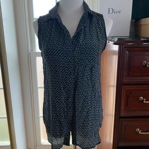 Uniqlo printed sleeveless top